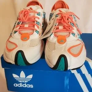 adidas | Shoes | Adidas Athletic Sneakers White Blue And  display picture 2